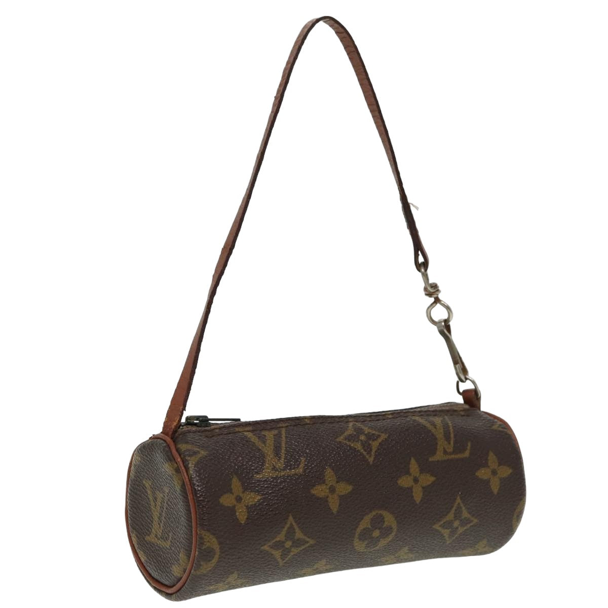 LOUIS VUITTON Monogram Papillon Pouch Pouch LV Auth 81404