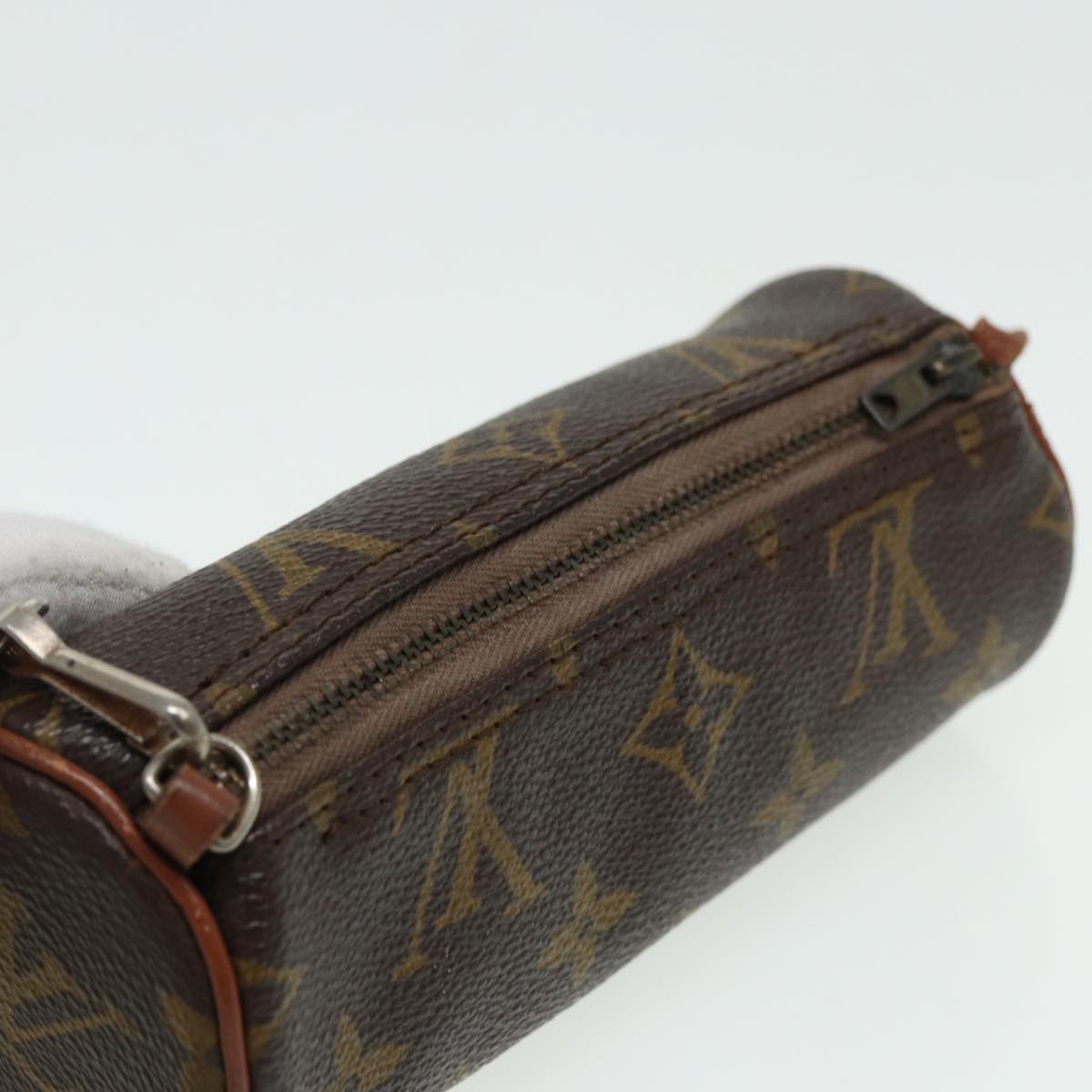 LOUIS VUITTON Monogram Papillon Pouch Pouch LV Auth 81404