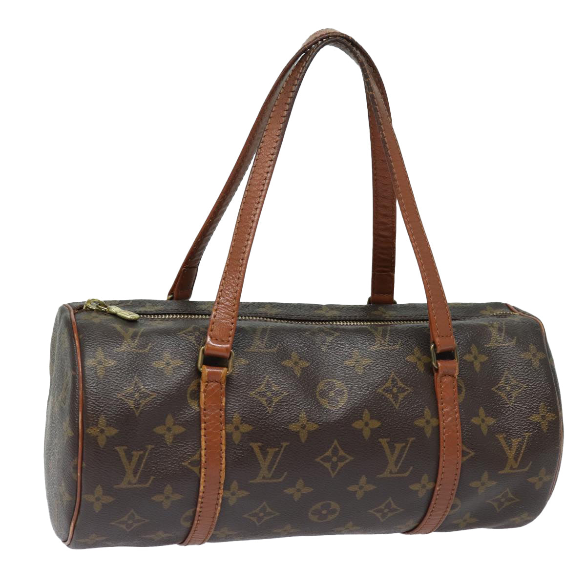 LOUIS VUITTON Monogram Papillon 30 Hand Bag Vintage M51385 LV Auth 81405