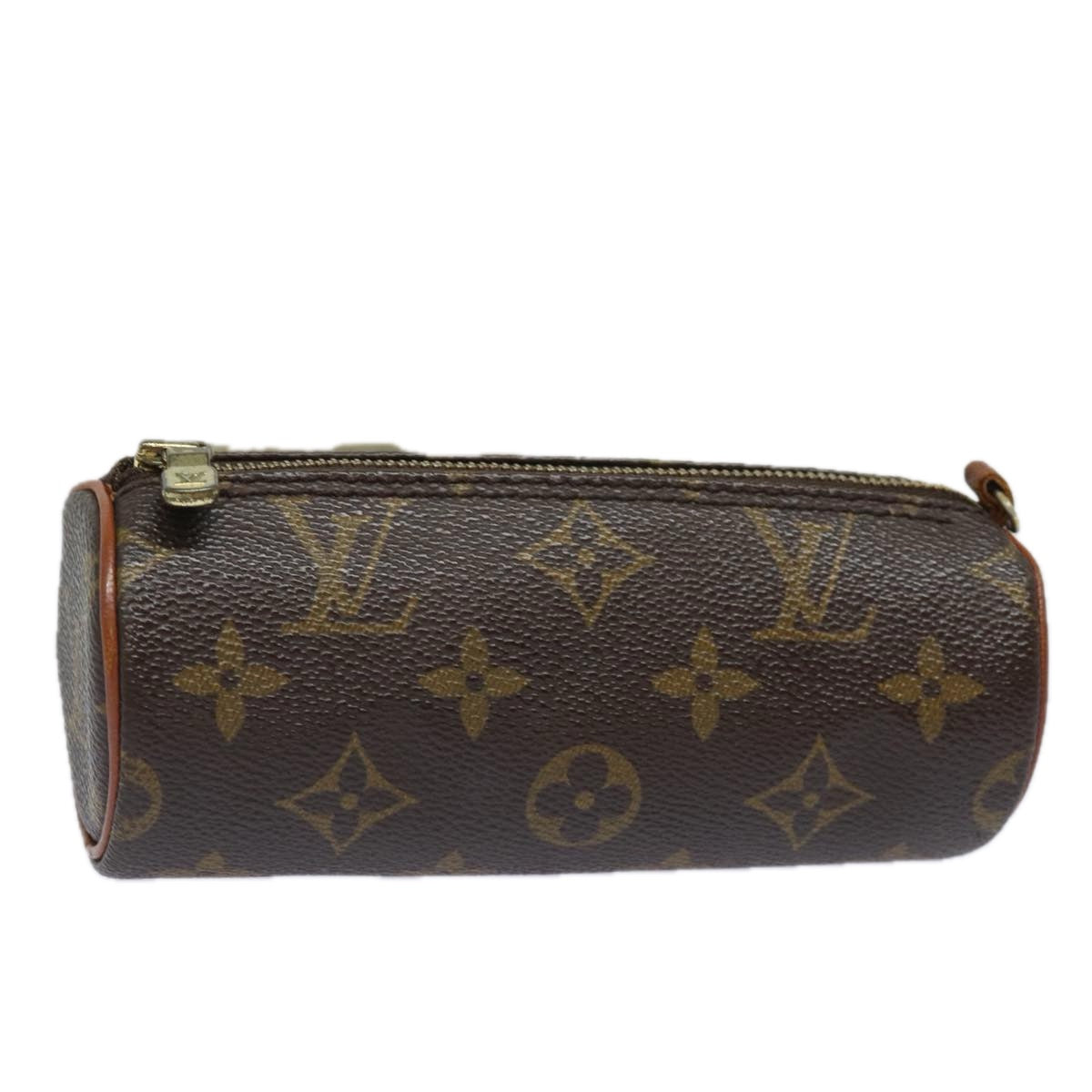 LOUIS VUITTON Monogram Papillon Pouch Pouch LV Auth 81406