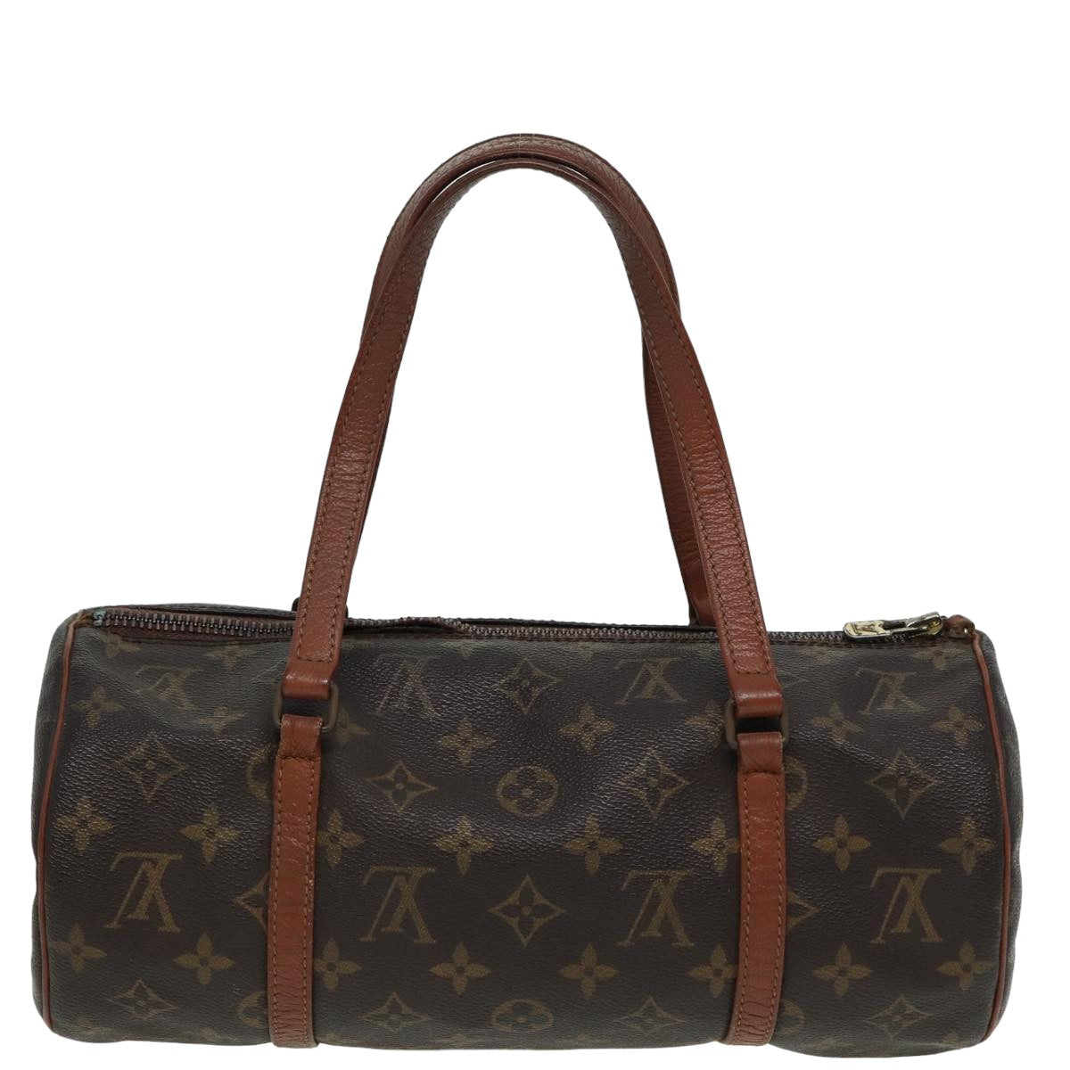 LOUIS VUITTON Monogram Papillon 30 Hand Bag M51385 LV Auth 81407