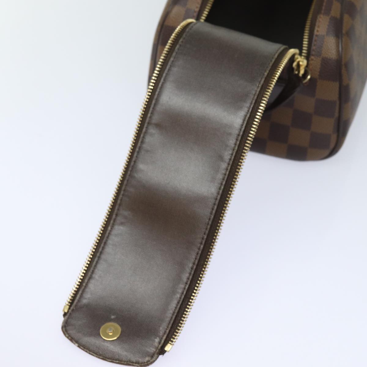 LOUIS VUITTON Damier Ebene Trousse Toilette King Size Pouch N47527 Auth 81413A