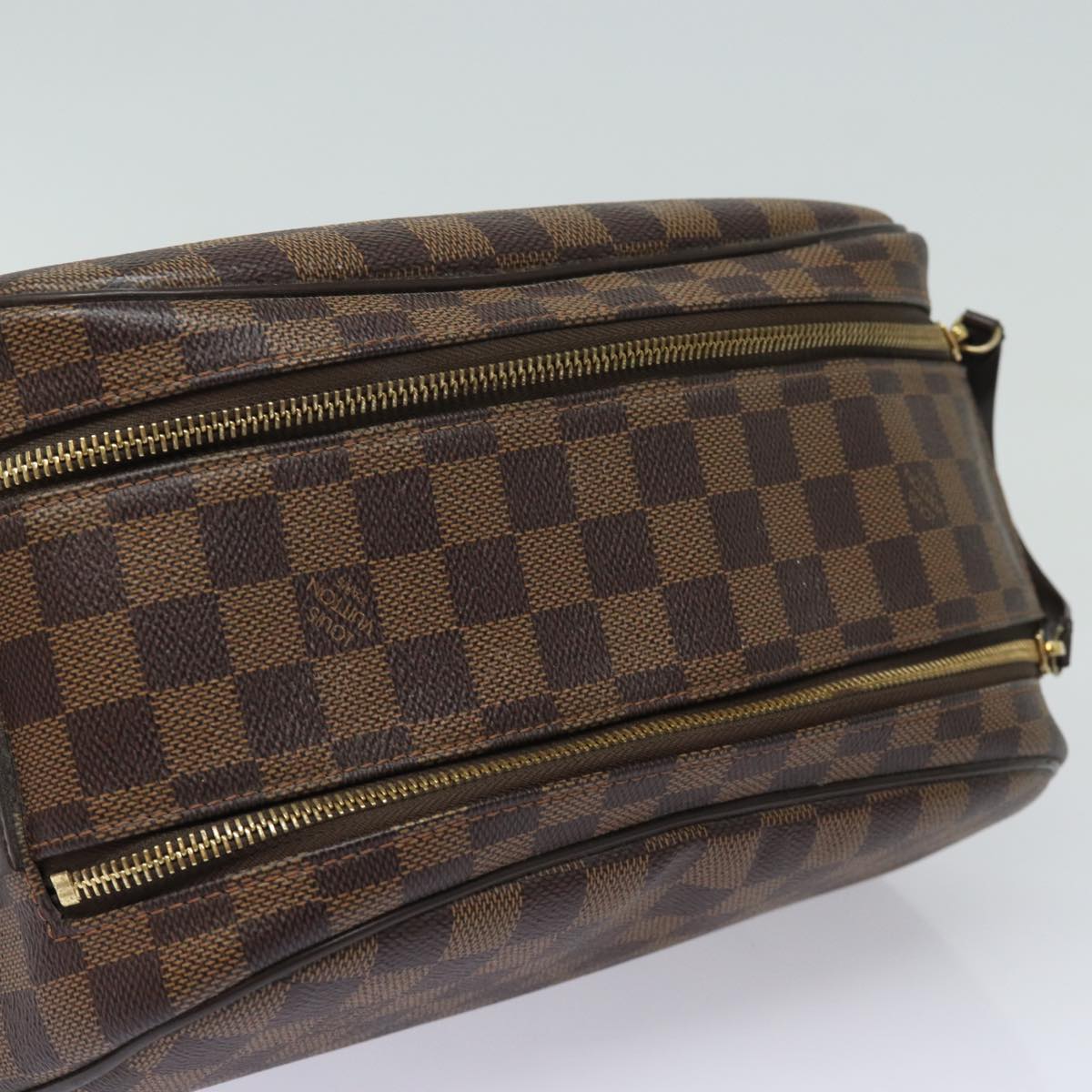 LOUIS VUITTON Damier Ebene Trousse Toilette King Size Pouch N47527 Auth 81413A