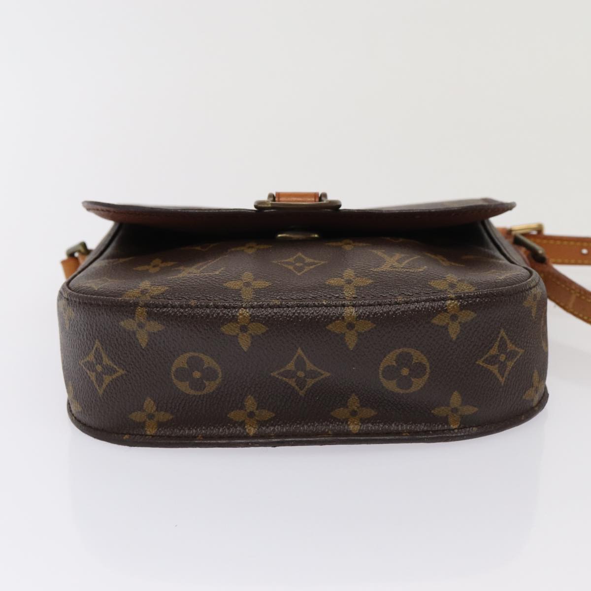 LOUIS VUITTON Monogram Saint Cloud MM Shoulder Bag M51243 LV Auth 81414