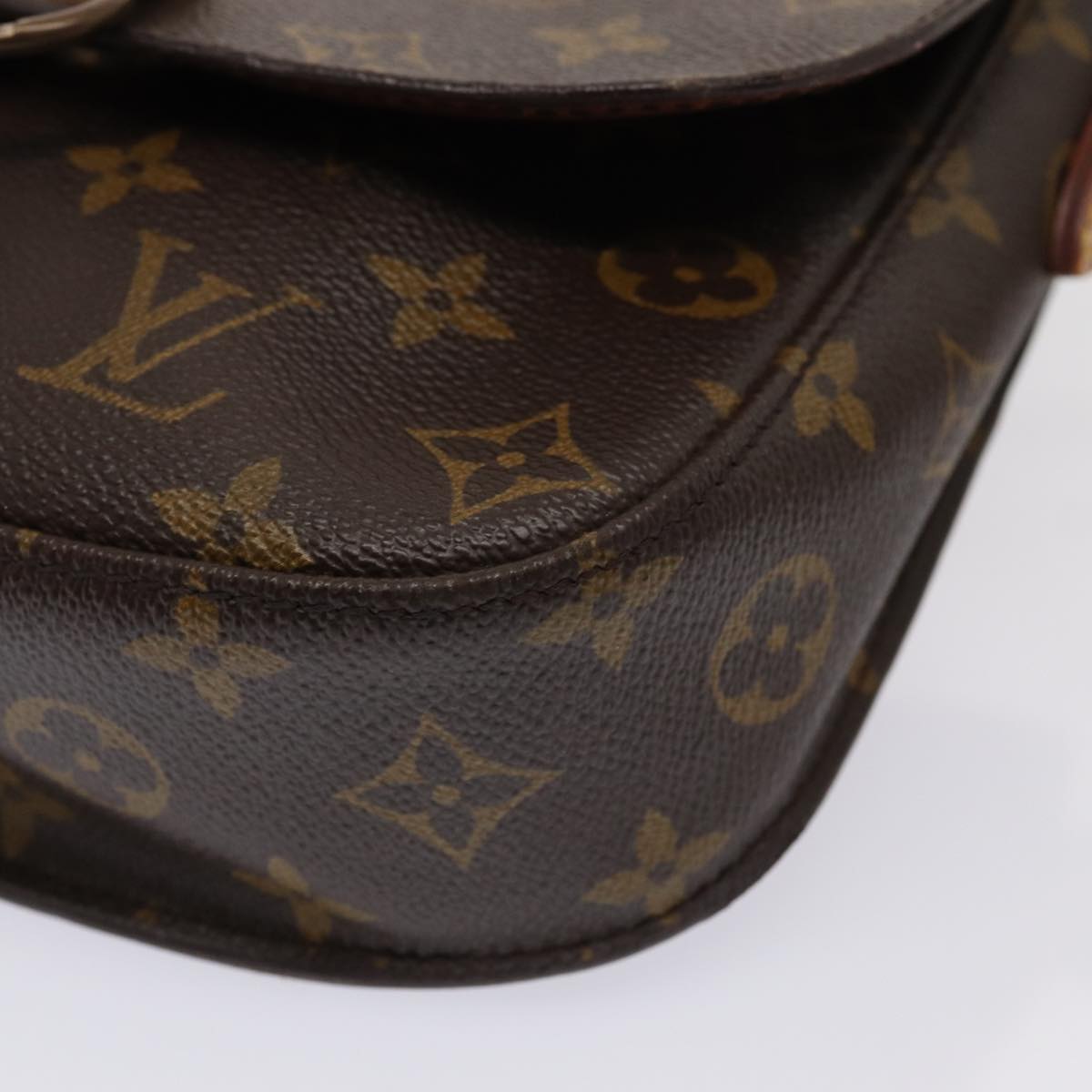 LOUIS VUITTON Monogram Saint Cloud MM Shoulder Bag M51243 LV Auth 81414