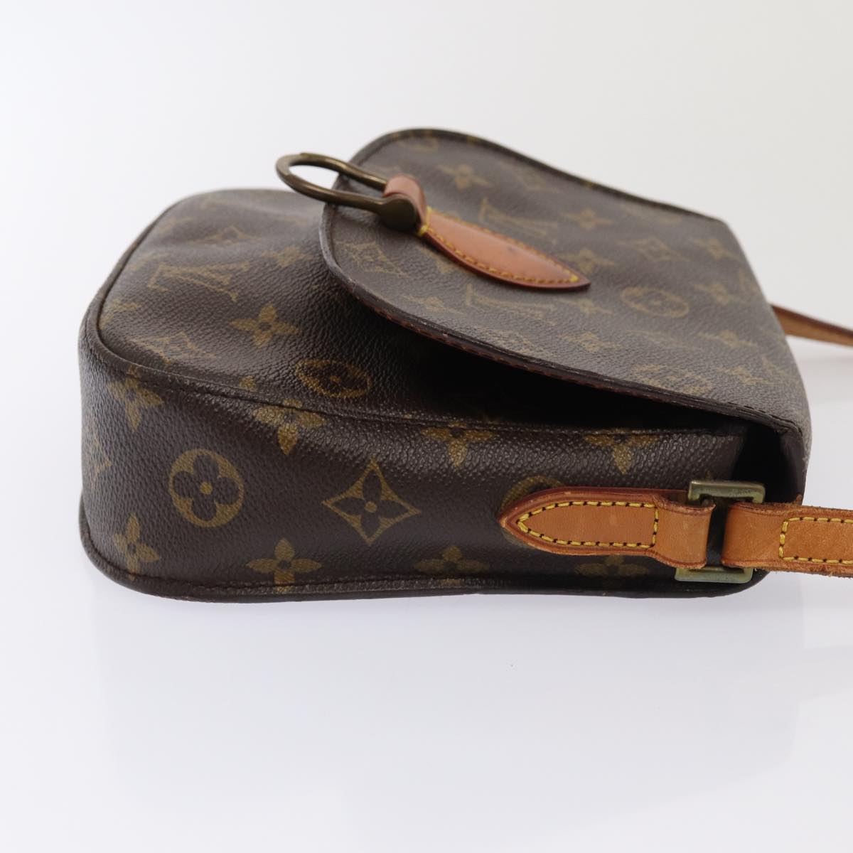 LOUIS VUITTON Monogram Saint Cloud MM Shoulder Bag M51243 LV Auth 81414