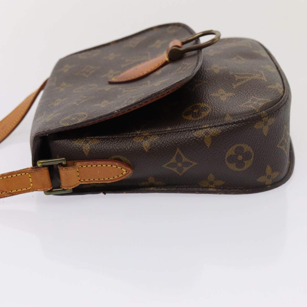 LOUIS VUITTON Monogram Saint Cloud MM Shoulder Bag M51243 LV Auth 81414