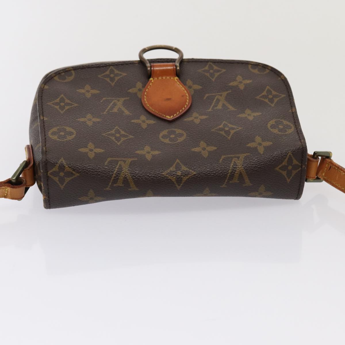 LOUIS VUITTON Monogram Saint Cloud MM Shoulder Bag M51243 LV Auth 81414