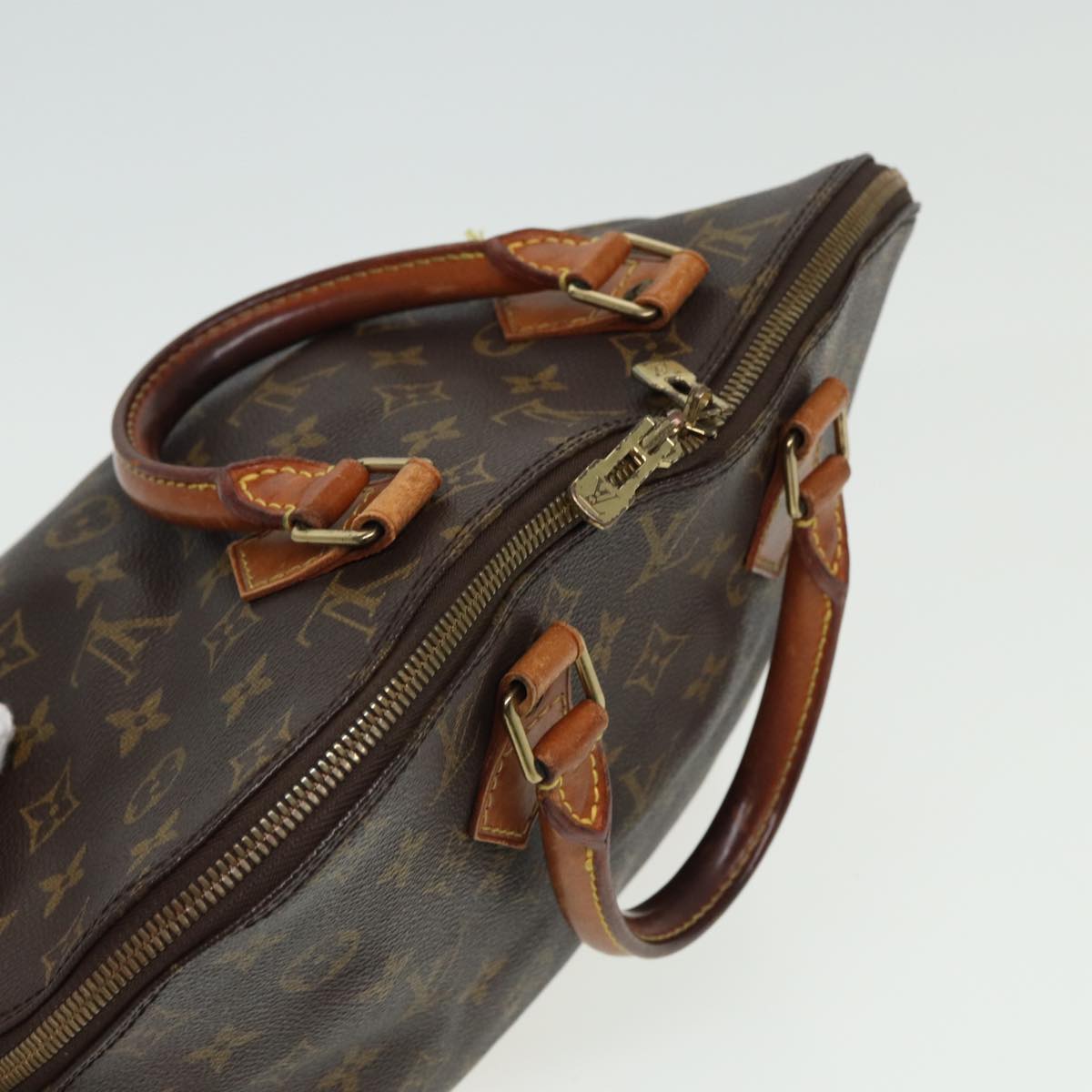 LOUIS VUITTON Monogram Alma Hand Bag M51130 LV Auth 81419