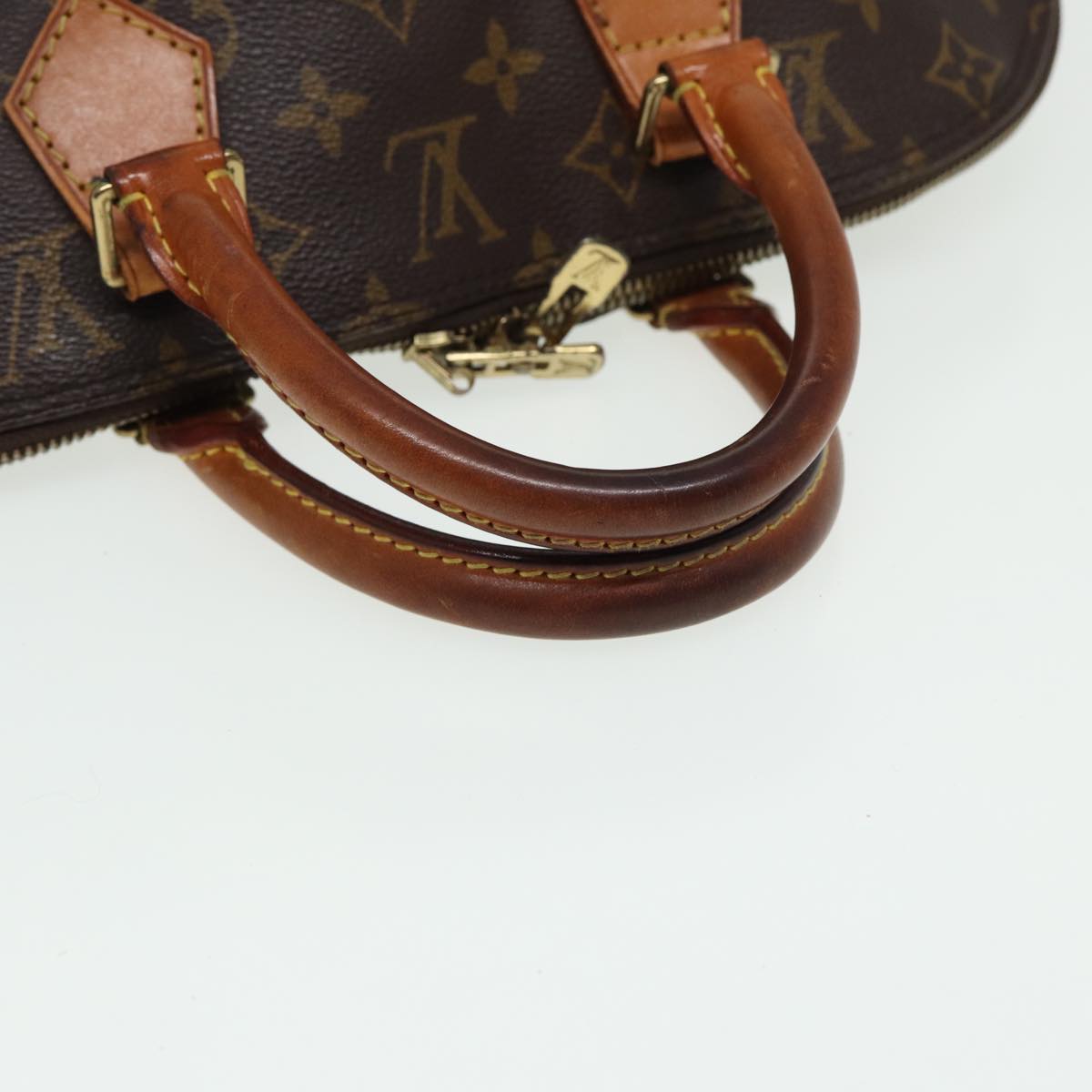 LOUIS VUITTON Monogram Alma Hand Bag M51130 LV Auth 81419