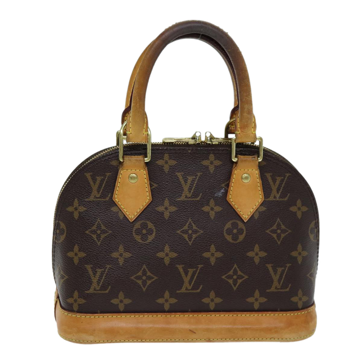 LOUIS VUITTON Monogram Alma BB Hand Bag 2way M53152 LV Auth 81420 - 0