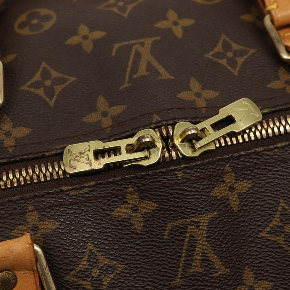 LOUIS VUITTON Monogram Keepall Bandouliere 60 Boston Bag M41412 LV Auth 81426