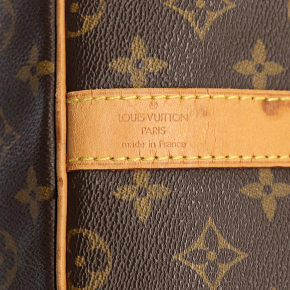 LOUIS VUITTON Monogram Keepall Bandouliere 60 Boston Bag M41412 LV Auth 81426