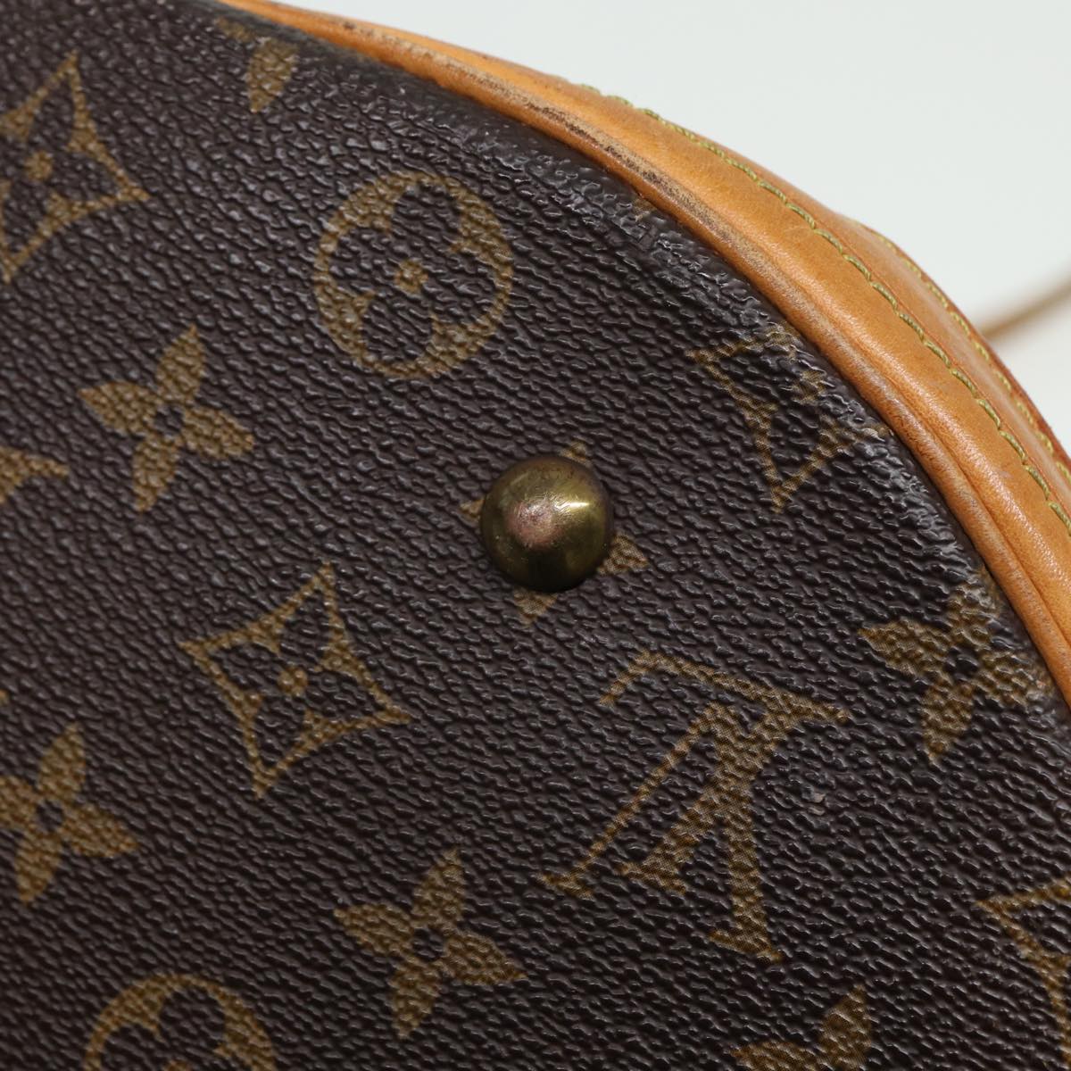 LOUIS VUITTON Monogram Bucket GM Shoulder Bag M42236 LV Auth 81429