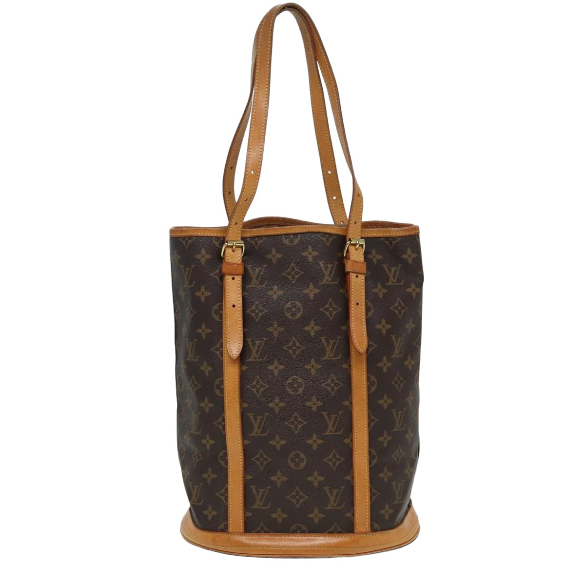 LOUIS VUITTON Monogram Bucket GM Shoulder Bag M42236 LV Auth 81429