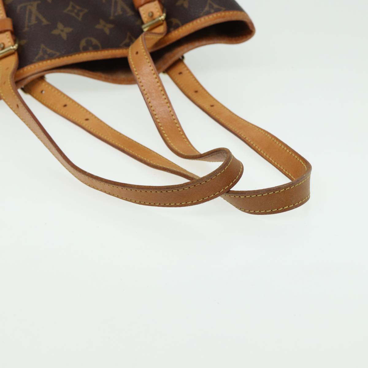 LOUIS VUITTON Monogram Bucket GM Shoulder Bag M42236 LV Auth 81429