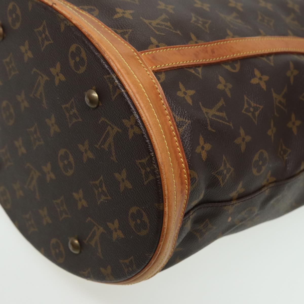 LOUIS VUITTON Monogram Bucket GM Shoulder Bag M42236 LV Auth 81430