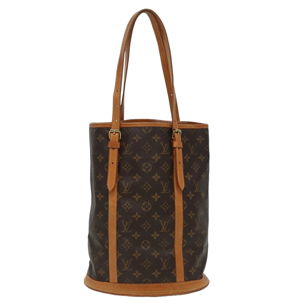 LOUIS VUITTON Monogram Bucket GM Shoulder Bag M42236 LV Auth 81430