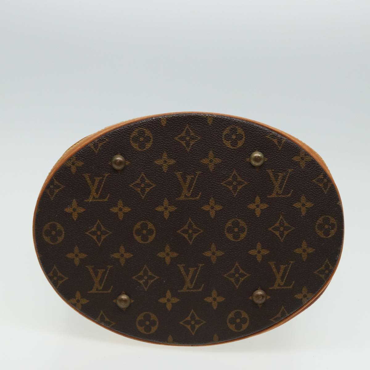 LOUIS VUITTON Monogram Bucket GM Shoulder Bag M42236 LV Auth 81430