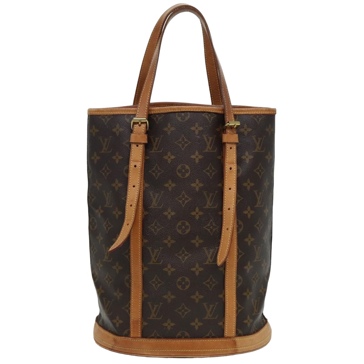 LOUIS VUITTON Monogram Bucket GM Shoulder Bag M42236 LV Auth 81432