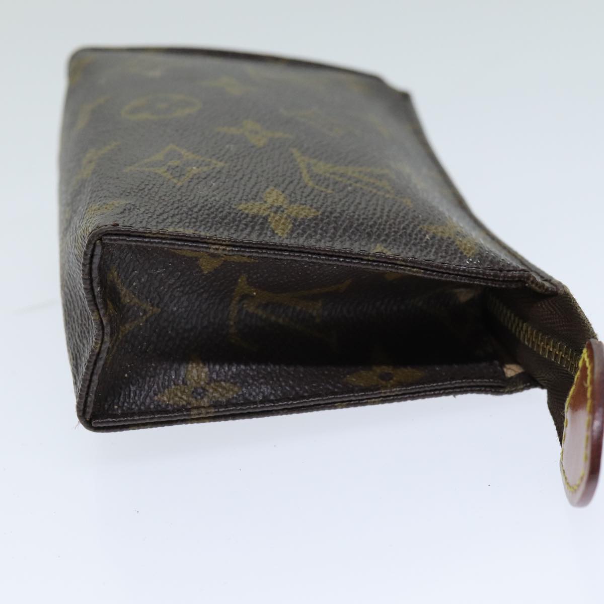 LOUIS VUITTON Monogram Poche Toilette 15 Pouch M47546 LV Auth 81479