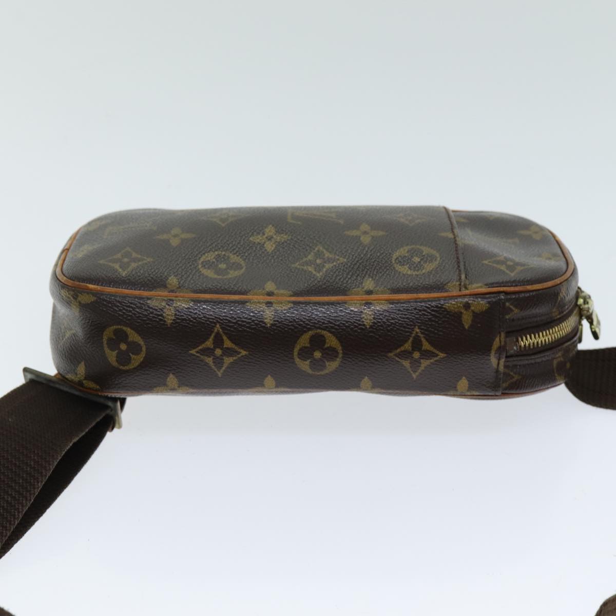 LOUIS VUITTON Monogram Pochette Gange Shoulder Bag M51870 LV Auth 81493