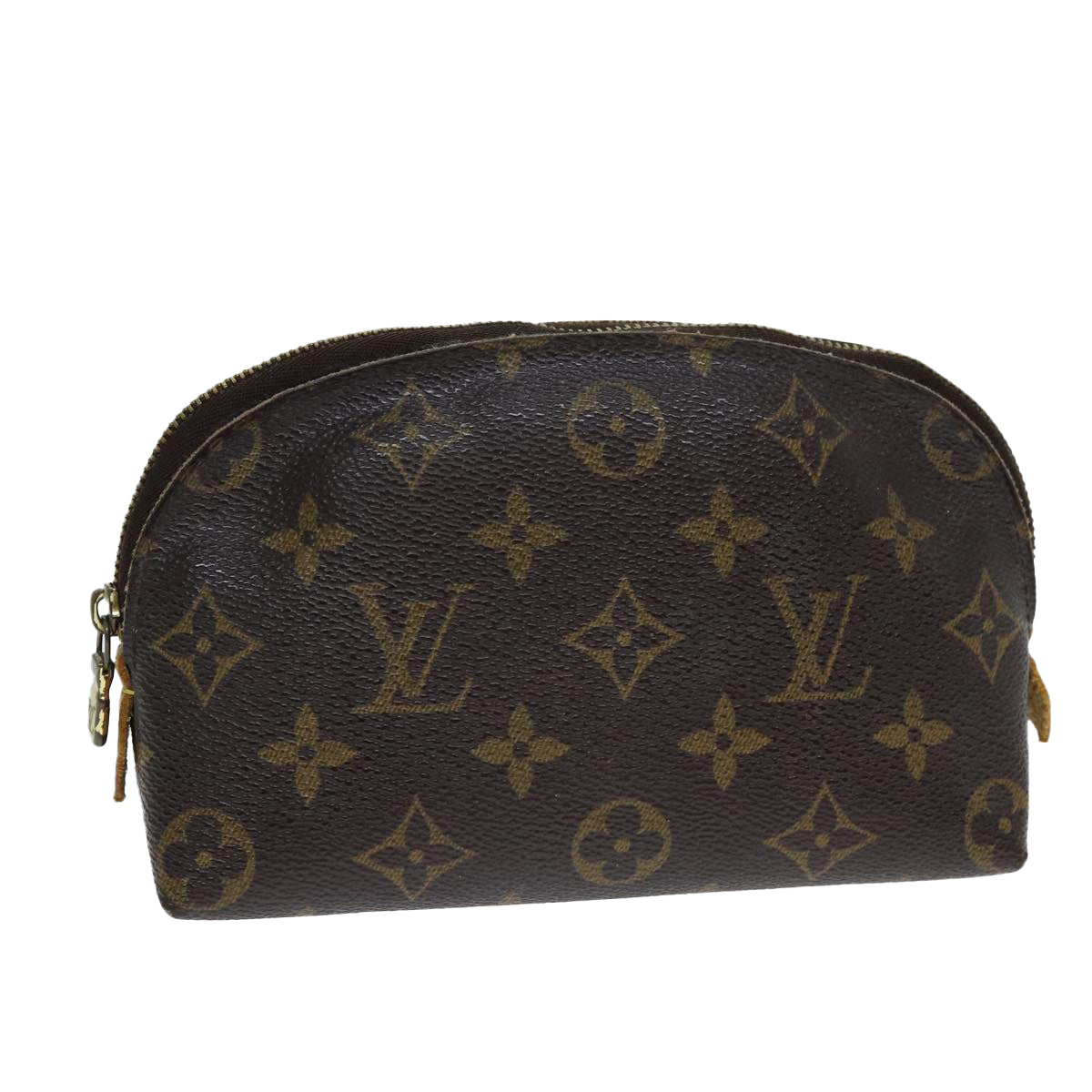 LOUIS VUITTON Monogram Pochette Cosmetic PM Cosmetic Pouch M47515 LV Auth 81496