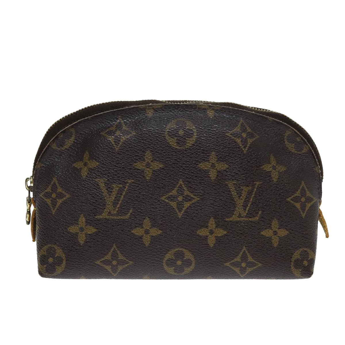 LOUIS VUITTON Monogram Pochette Cosmetic PM Cosmetic Pouch M47515 LV Auth 81496