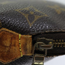 LOUIS VUITTON Monogram Pochette Cosmetic PM Cosmetic Pouch M47515 LV Auth 81496-6