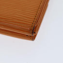 LOUIS VUITTON Epi Porte Monnaie Bier Cartes Crdit Mandarin M6348H LV Auth 81498-15