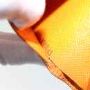 LOUIS VUITTON Epi Porte Monnaie Bier Cartes Crdit Mandarin M6348H LV Auth 81498-12