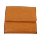 LOUIS VUITTON Epi Porte Monnaie Bier Cartes Crdit Mandarin M6348H LV Auth 81498-13