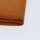 LOUIS VUITTON Epi Porte Monnaie Bier Cartes Crdit Mandarin M6348H LV Auth 81498-14