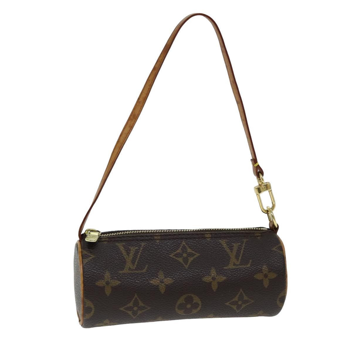 LOUIS VUITTON Monogram Papillon Pouch Pouch LV Auth 81500