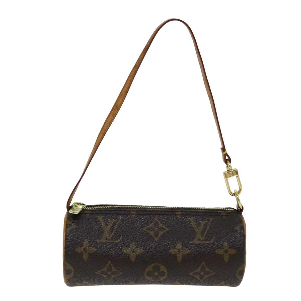 LOUIS VUITTON Monogram Papillon Pouch Pouch LV Auth 81500