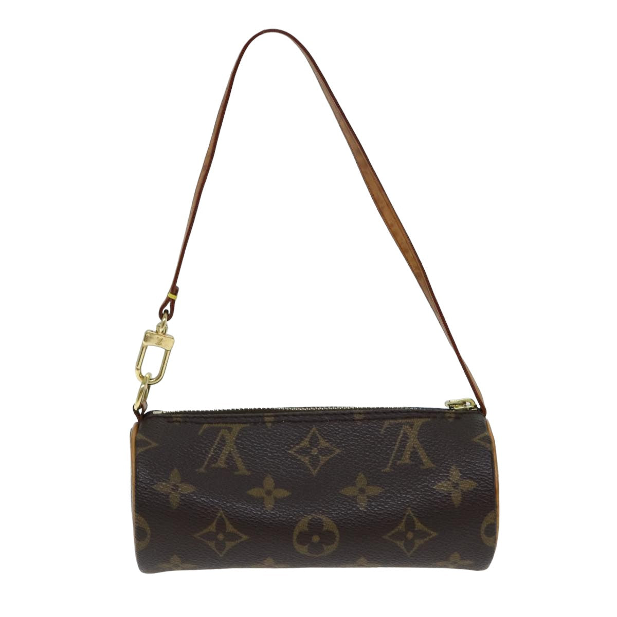 LOUIS VUITTON Monogram Papillon Pouch Pouch LV Auth 81500