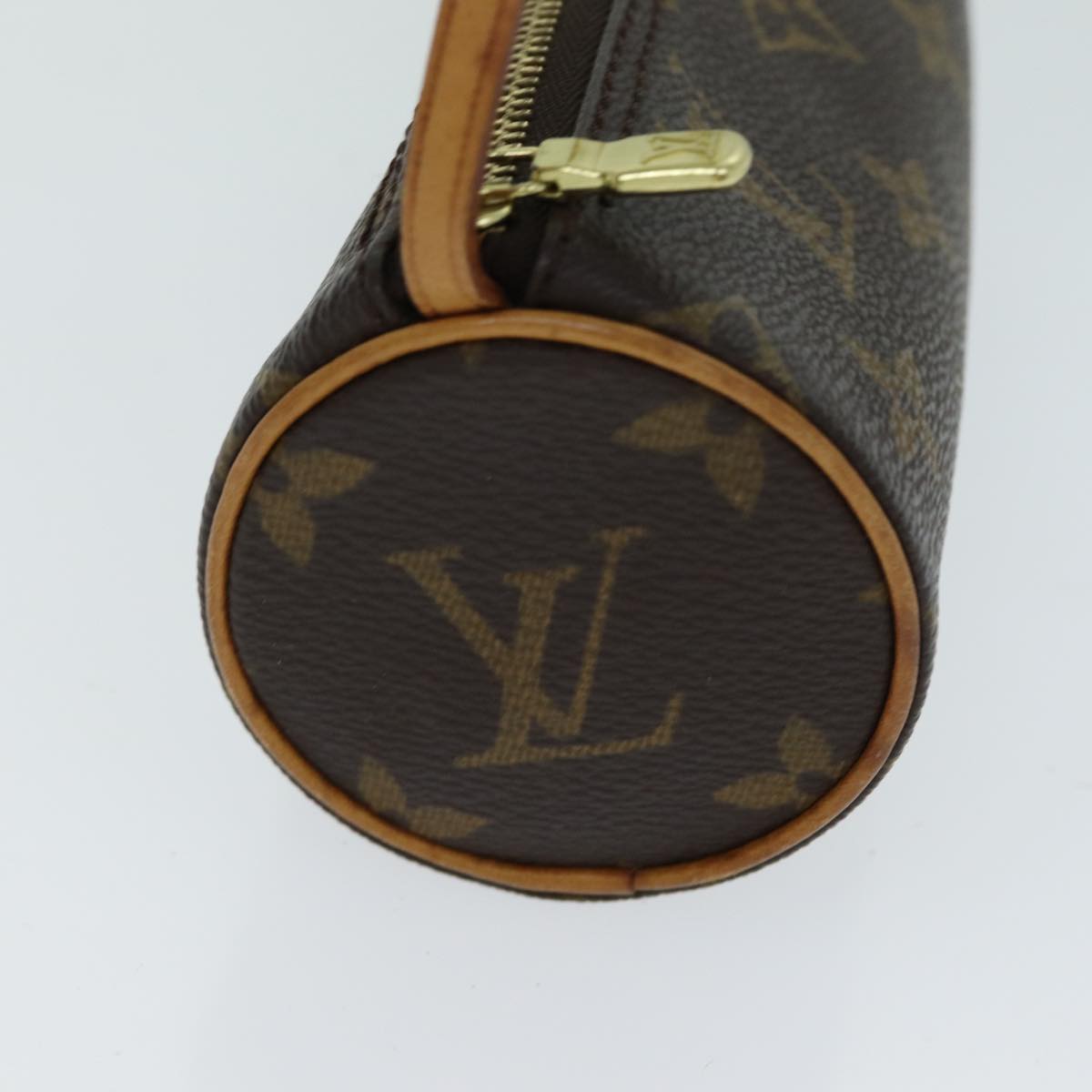 LOUIS VUITTON Monogram Papillon Pouch Pouch LV Auth 81500