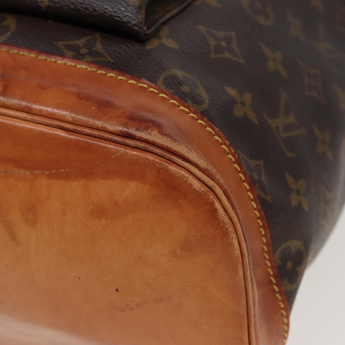 LOUIS VUITTON Monogram Montsouris GM Backpack M51135 LV Auth 81505