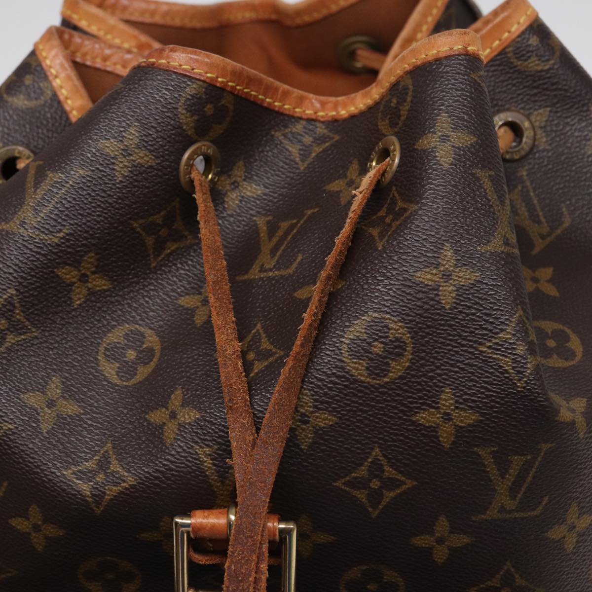 LOUIS VUITTON Monogram Montsouris GM Backpack M51135 LV Auth 81505