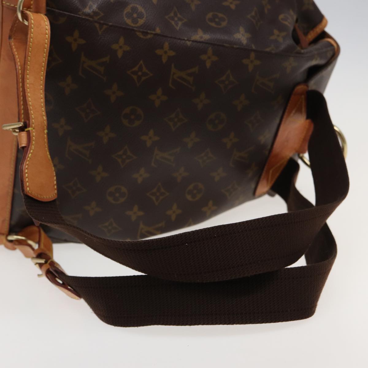 LOUIS VUITTON Monogram Montsouris GM Backpack M51135 LV Auth 81505