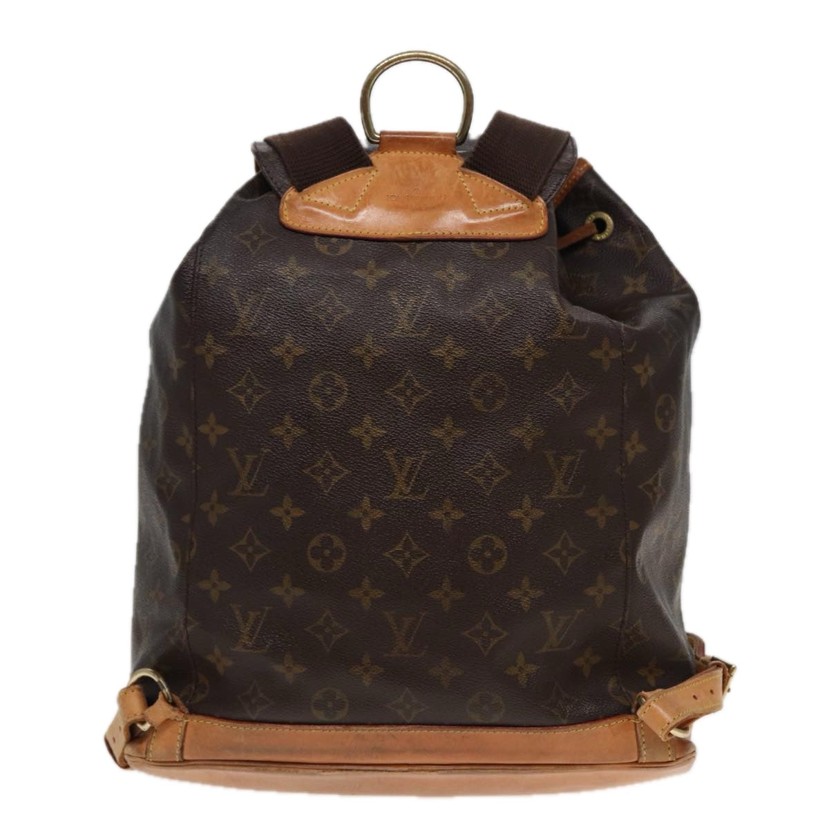 LOUIS VUITTON Monogram Montsouris GM Backpack M51135 LV Auth 81507 - 0