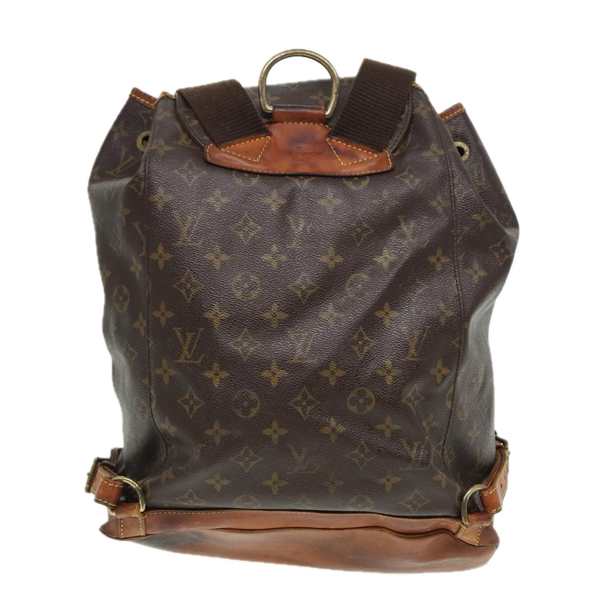 LOUIS VUITTON Monogram Montsouris GM Backpack M51135 LV Auth 81508 - 0