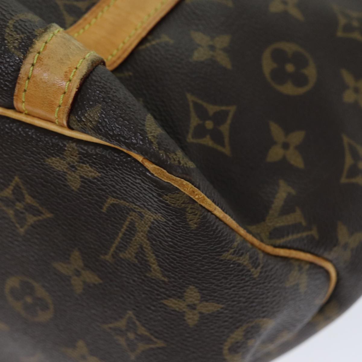 LOUIS VUITTON Monogram Sac Shopping Tote Bag M51108 LV Auth 81516