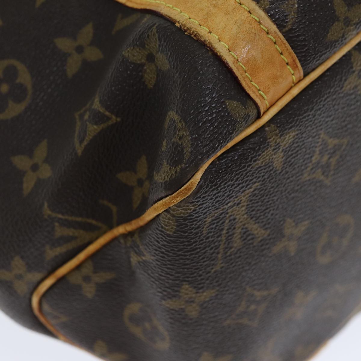 LOUIS VUITTON Monogram Sac Shopping Tote Bag M51108 LV Auth 81516