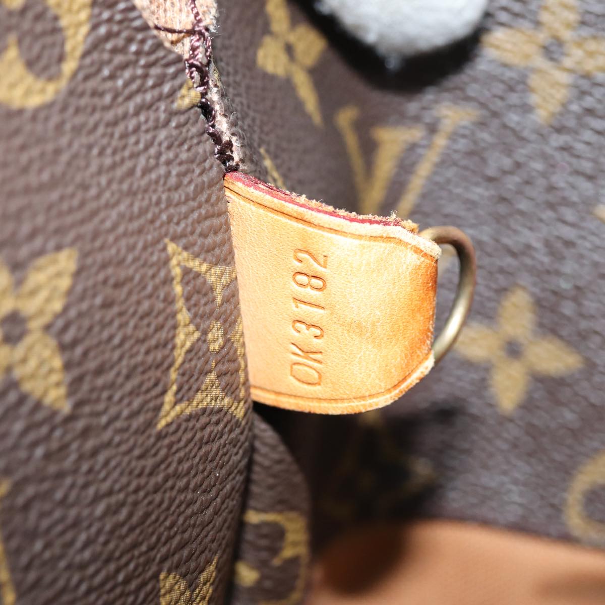 LOUIS VUITTON Monogram Sac Shopping Tote Bag M51108 LV Auth 81516