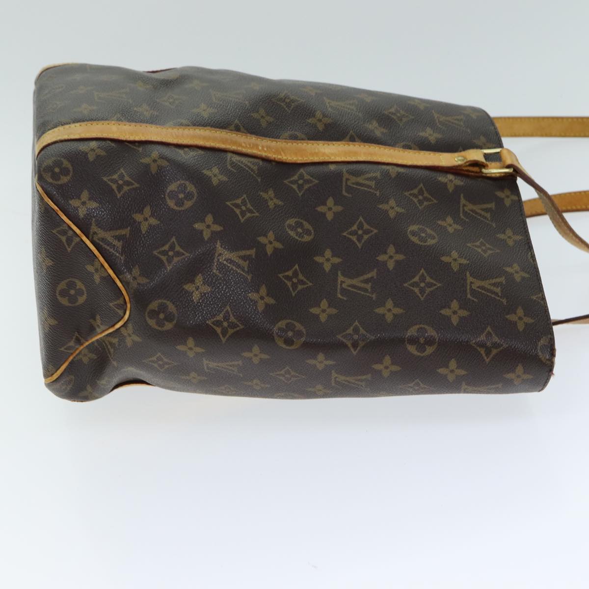 LOUIS VUITTON Monogram Sac Shopping Tote Bag M51108 LV Auth 81516