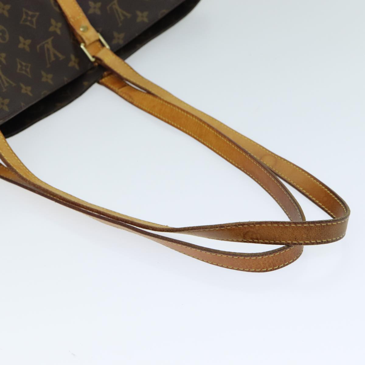 LOUIS VUITTON Monogram Sac Shopping Tote Bag M51108 LV Auth 81516