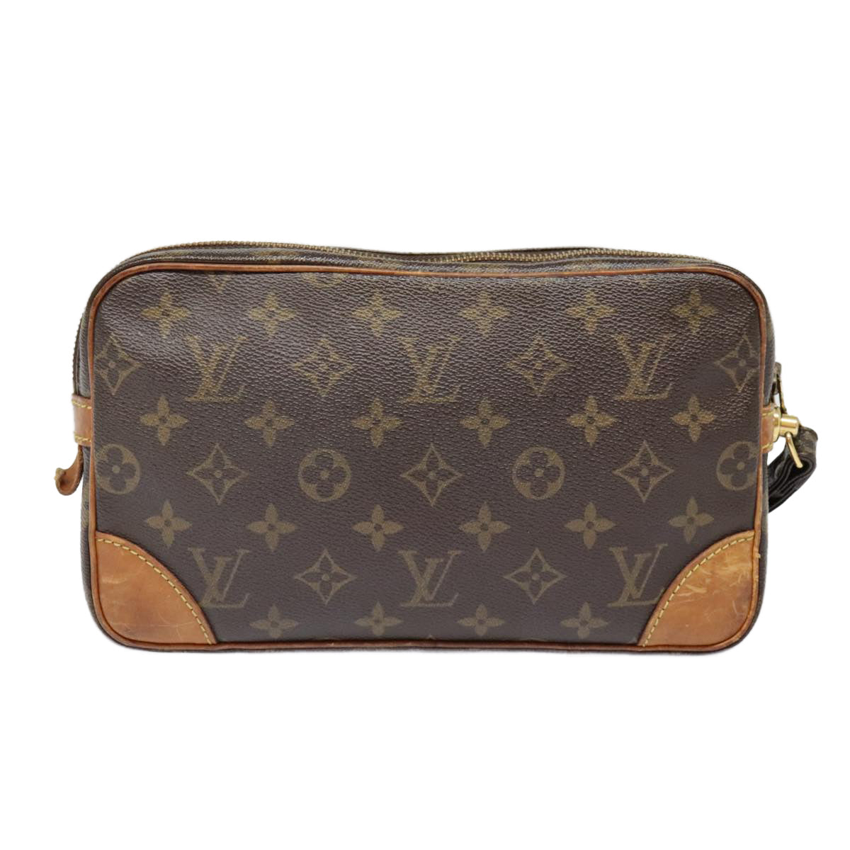 LOUIS VUITTON Monogram Marly Dragonne GM Clutch Bag M51825 LV Auth 81526 - 0