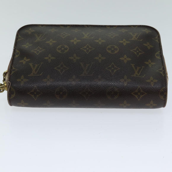 LOUIS VUITTON Monogram Orsay Clutch Tasche M51790 LV Auth 81529