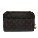 LOUIS VUITTON Monogram Orsay Clutch Tasche M51790 LV Auth 81529-2